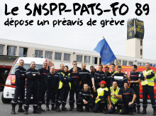 Le SNSPP-PATS-FO 89 dépose un préavis de grève