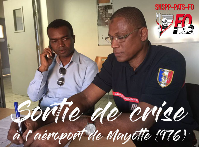 Sortie de crise à l’aéroport de Mayotte (976)