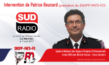 Intervention de Patrice Beunard sur Sud Radio